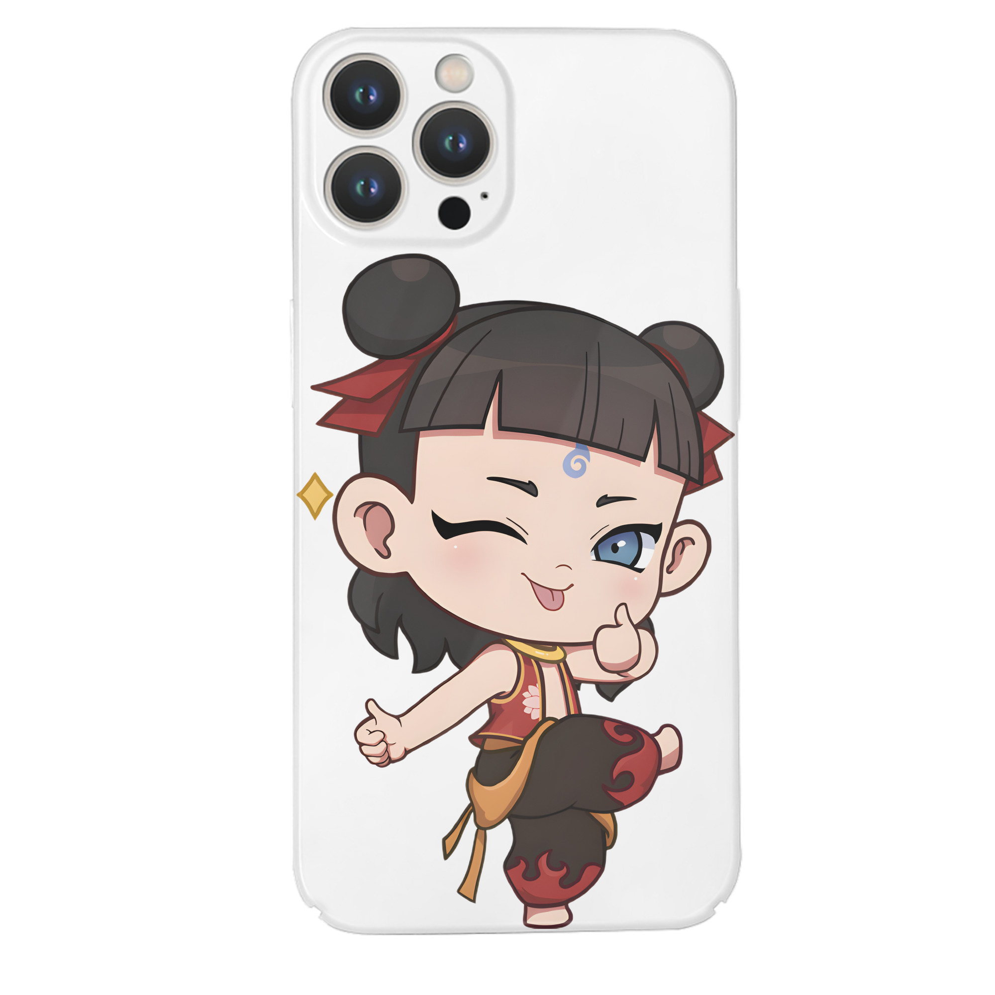 （画像用） Ne Zha 2 ナタ 魔童の大暴れ 【iPhone 14シリーズ対応】ハードケース